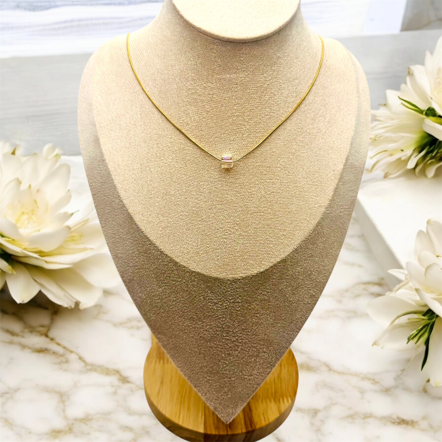 Collier Cambridge ajustable en acier inoxydable