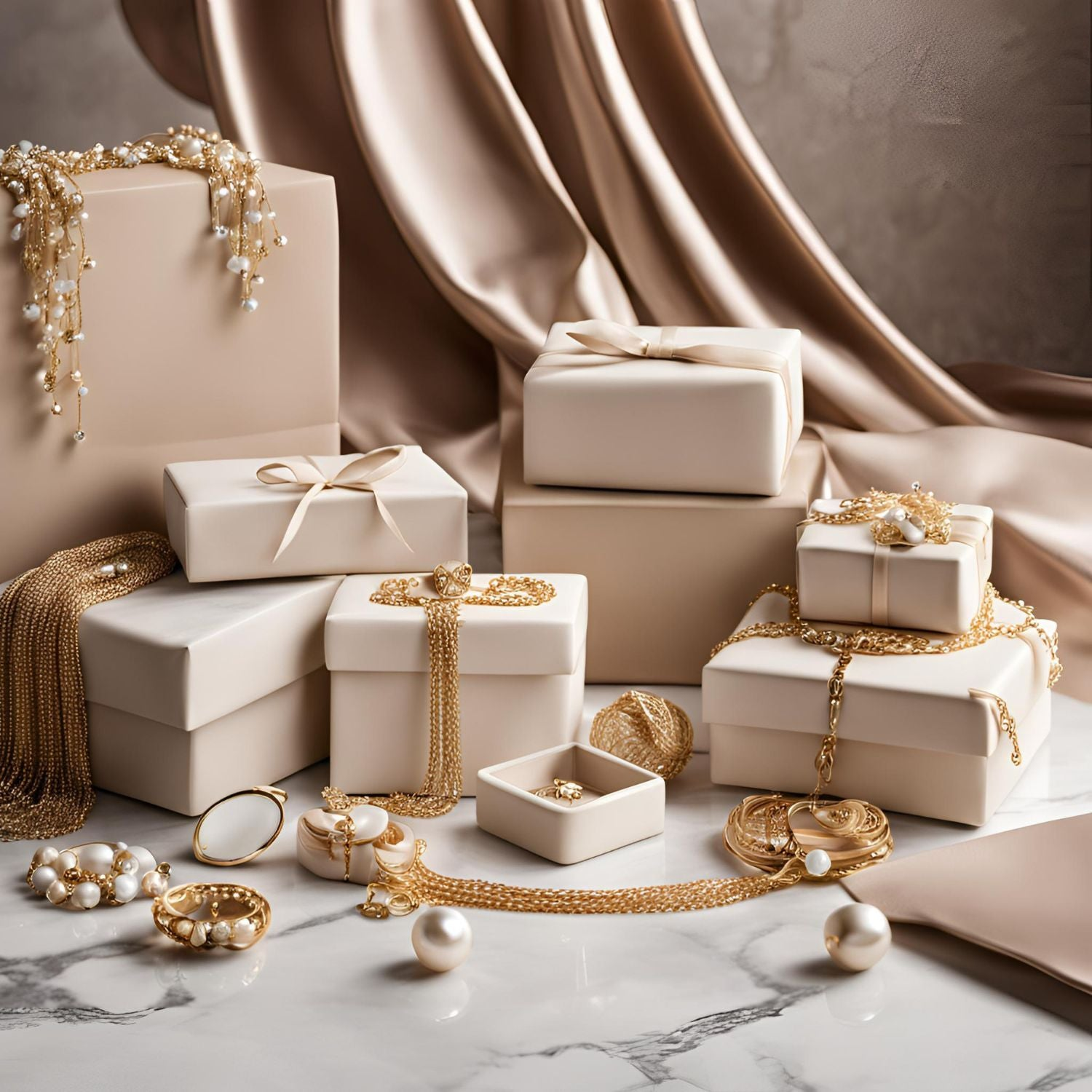 Idées cadeaux : bijoux en acier inoxydable doré, élégants et intemporels, parfaits pour offrir à vos proches.