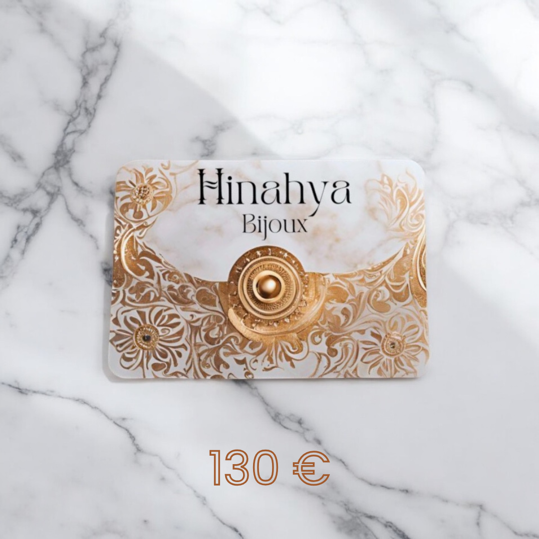 Carte Cadeaux Hinahya Bijoux