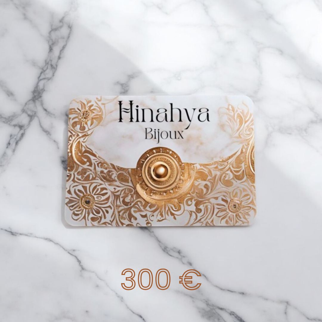 Carte Cadeaux Hinahya Bijoux