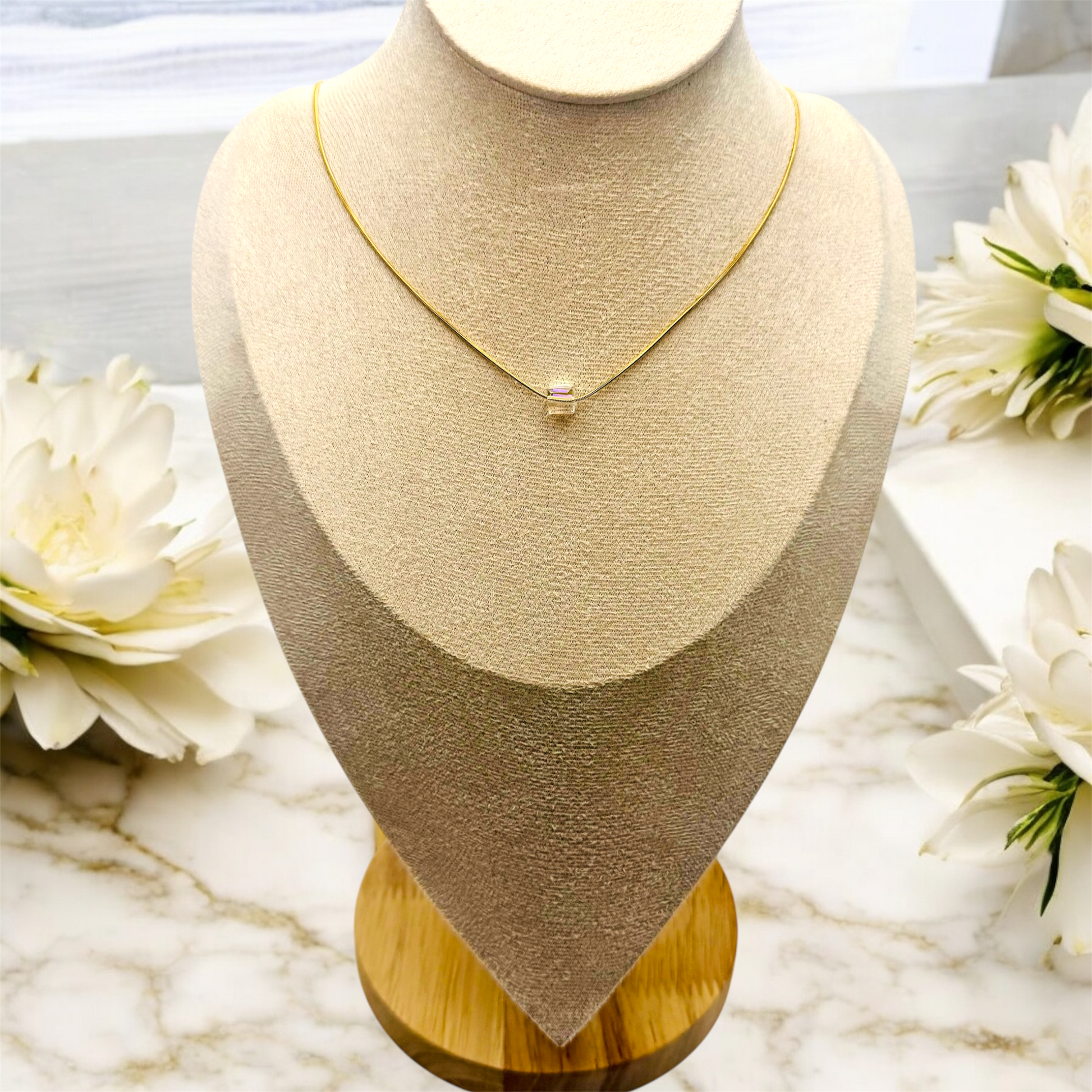 Collier Cambridge ajustable en acier inoxydable
