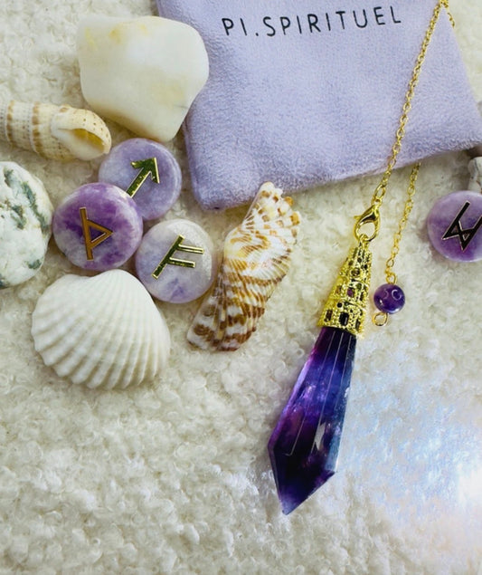Pendule en Pierre Naturelle - Hinahya Bijoux