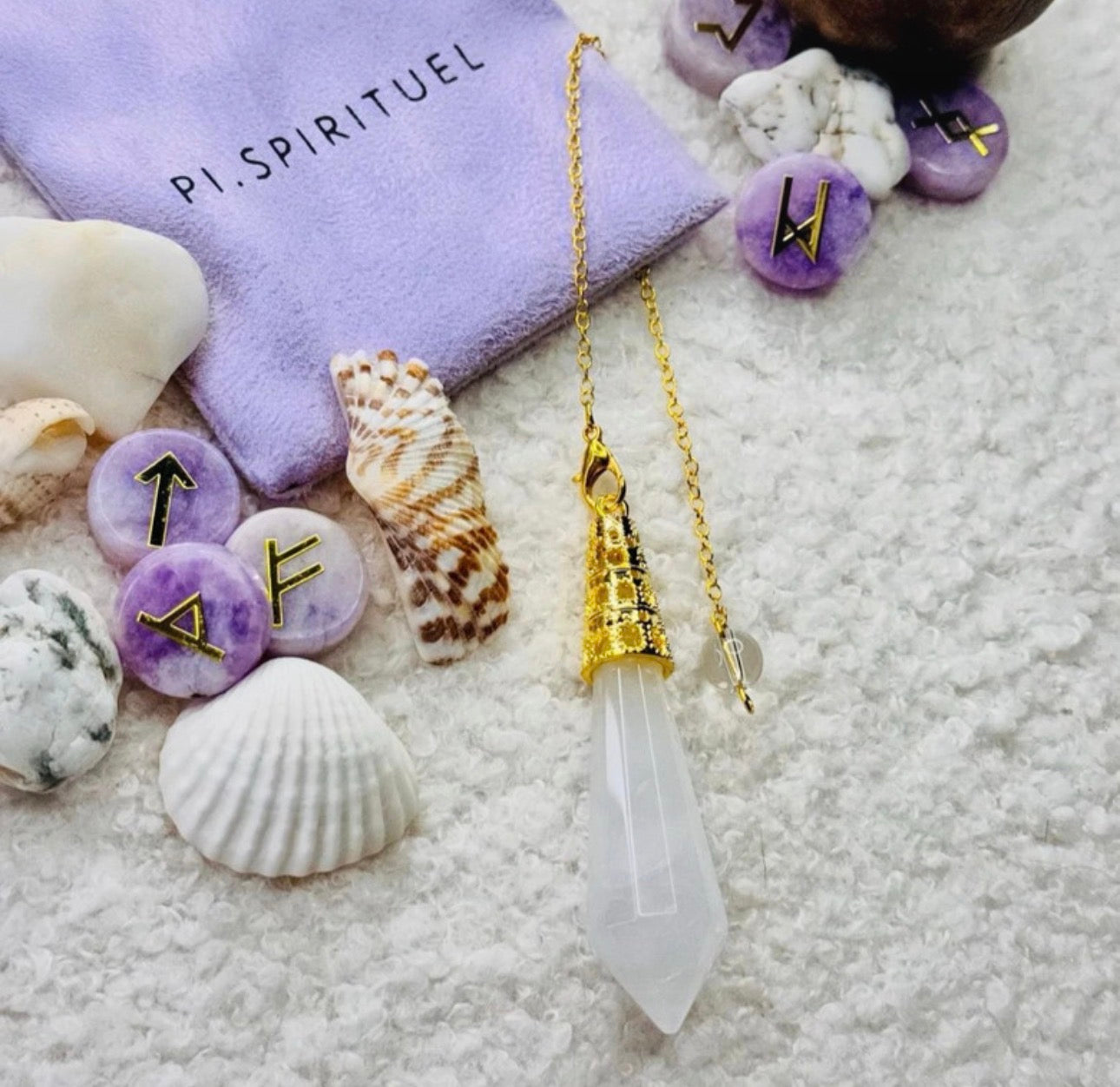 Pendule en Pierre Naturelle - Hinahya Bijoux