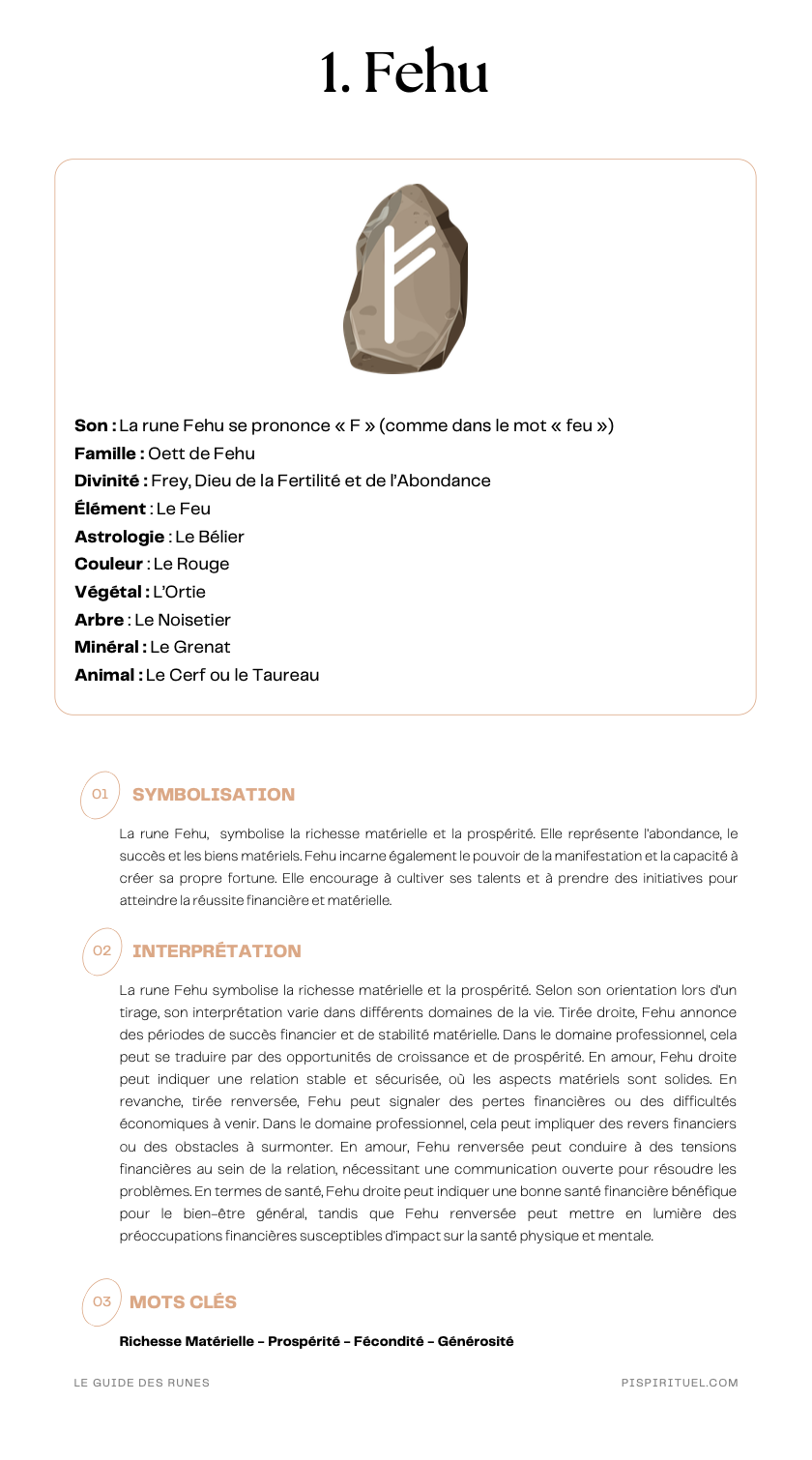 E-Book Le Guide des Runes