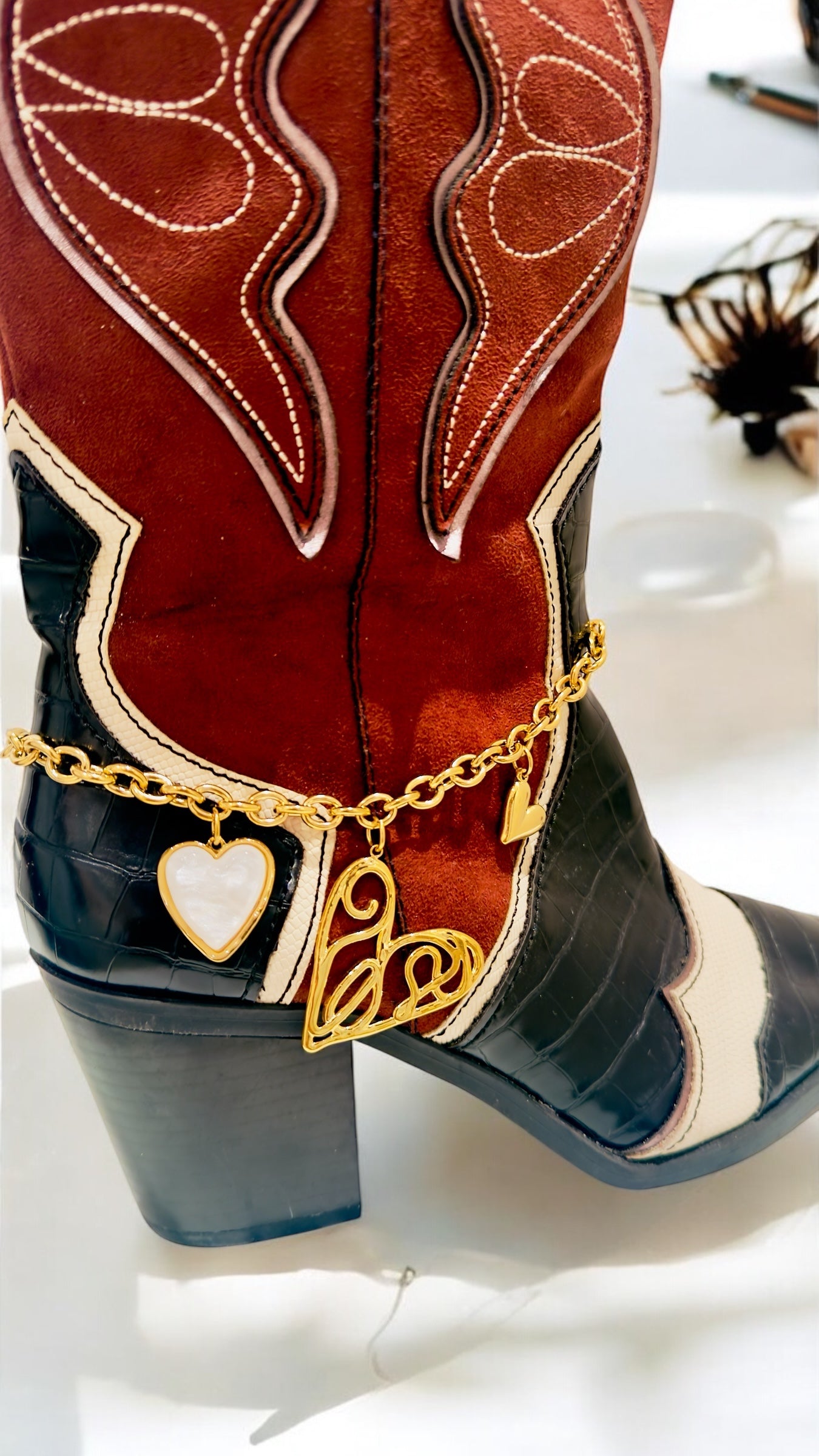 Bijoux pour santiag et bottes