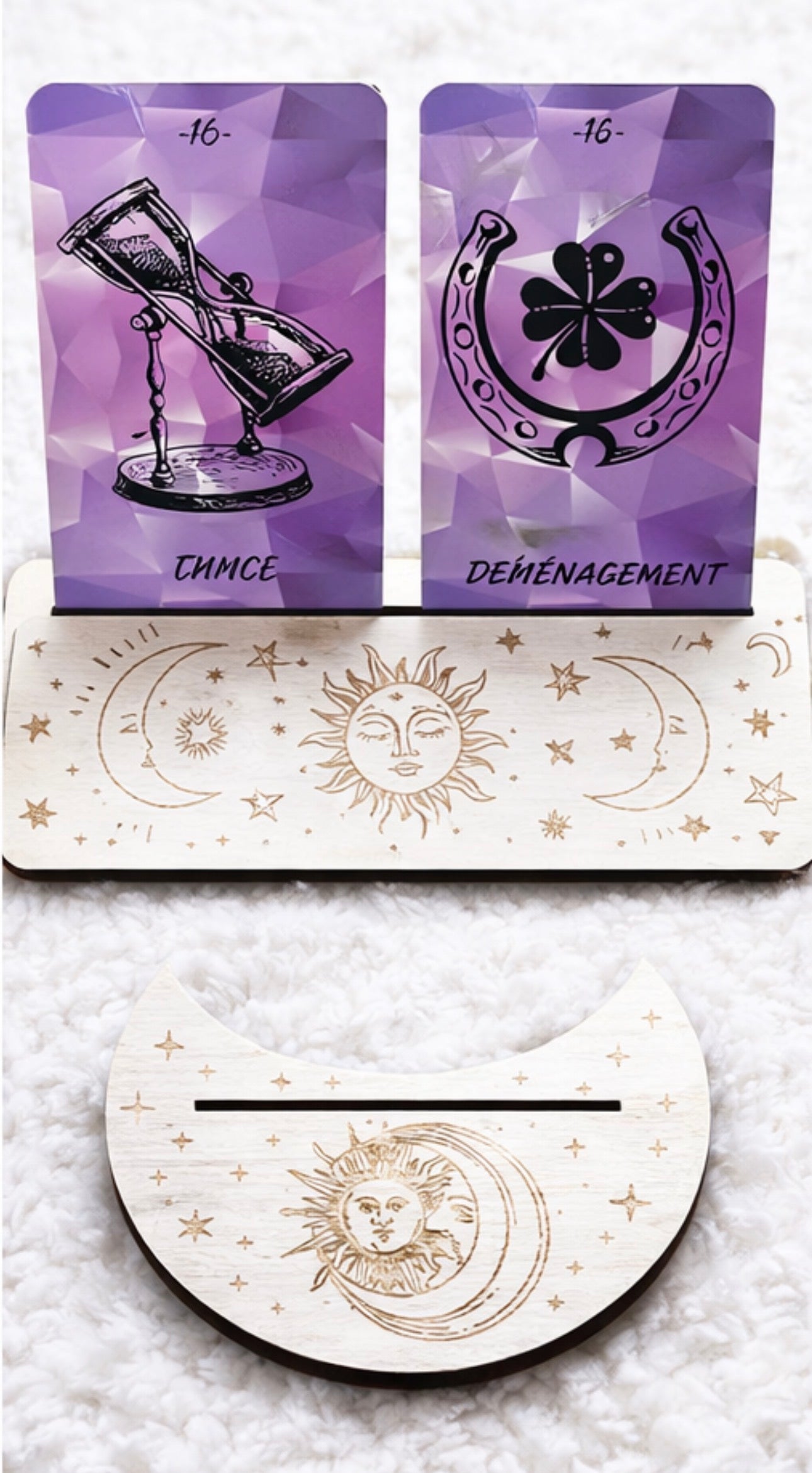 Support Cartes de Tarot 