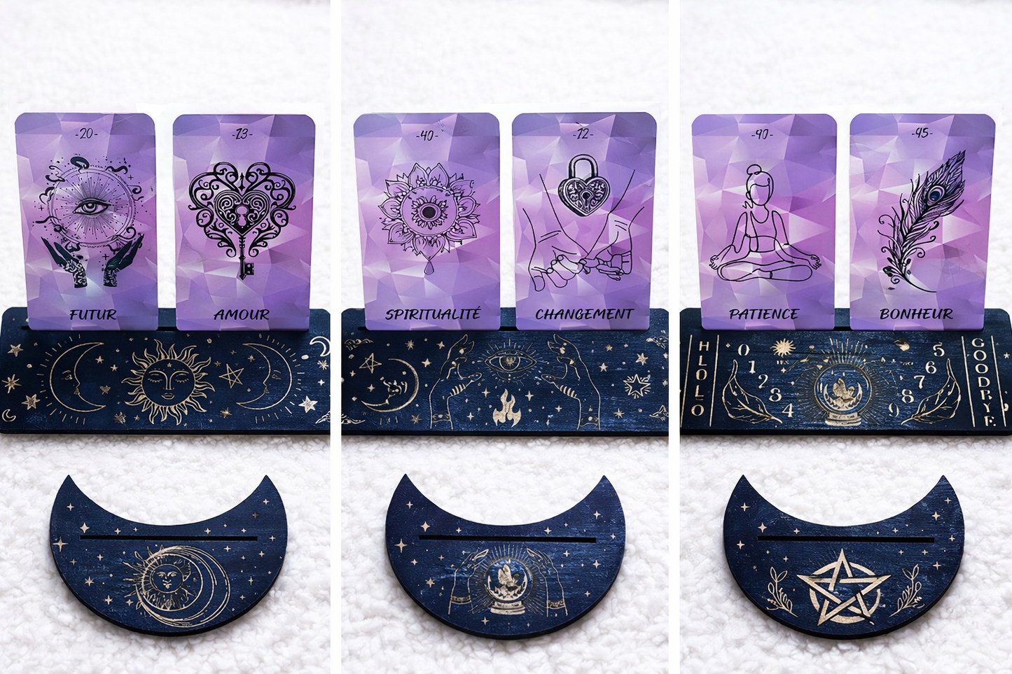 Support Cartes de Tarot