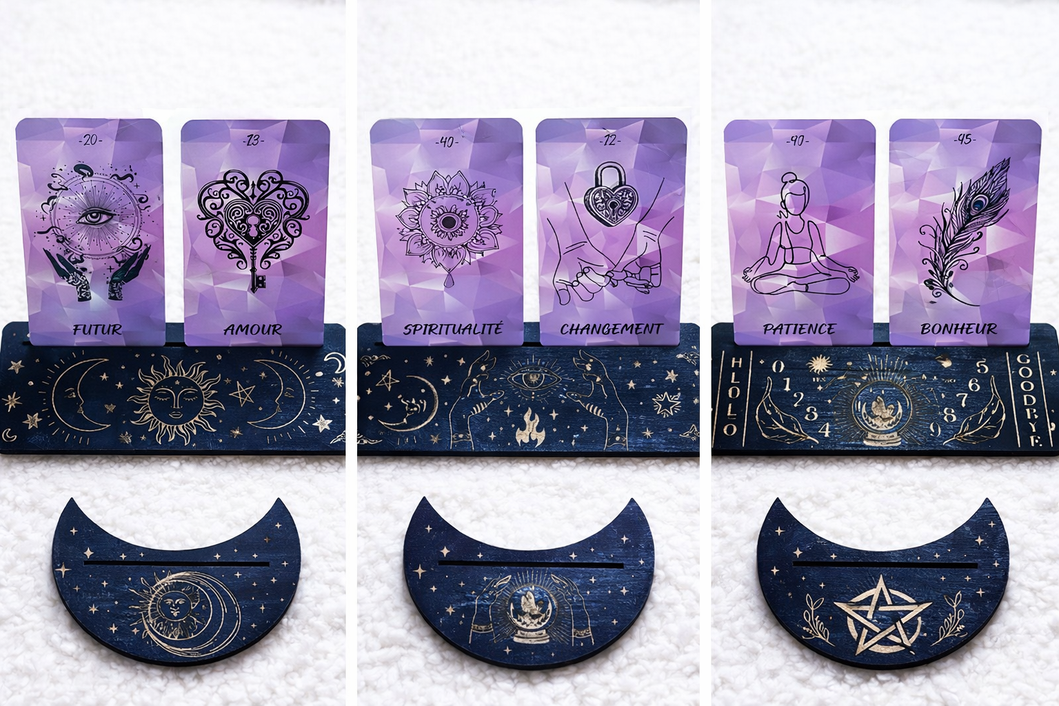 Support Cartes de Tarot