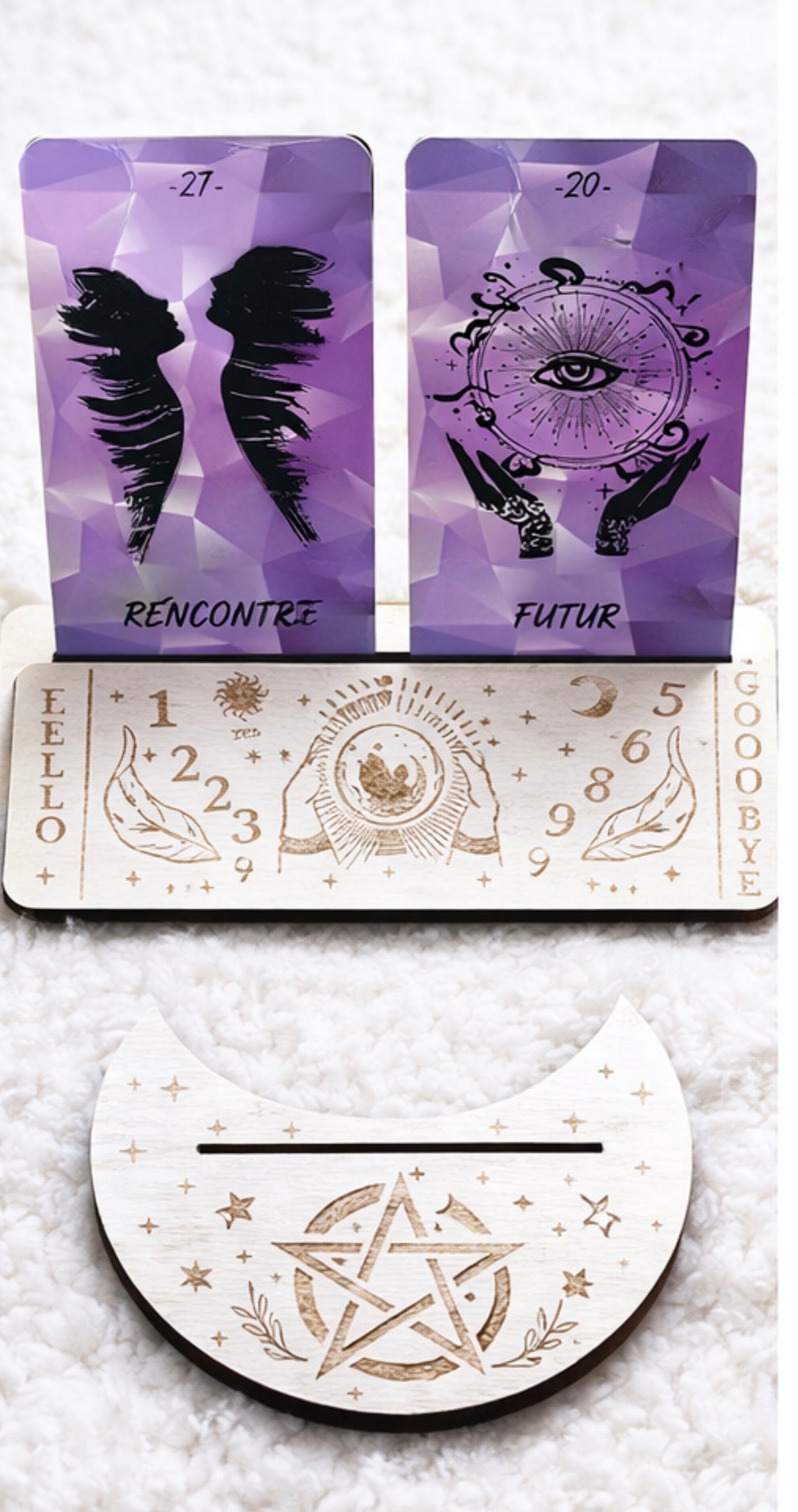 Support Cartes de Tarot