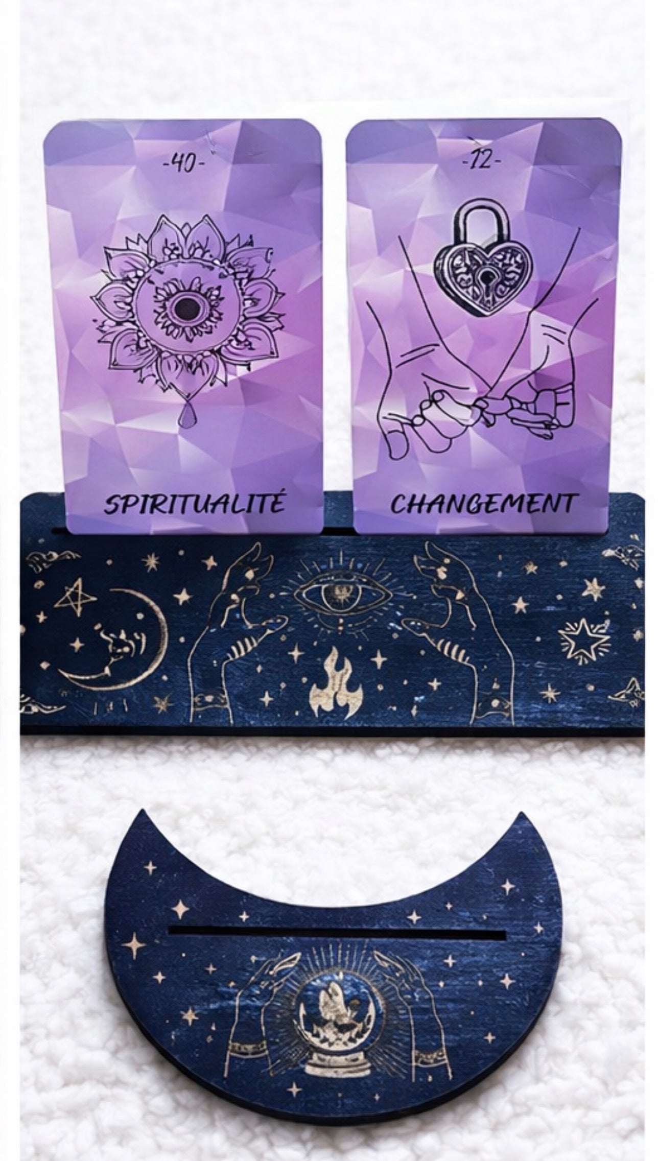 Support Cartes de Tarot
